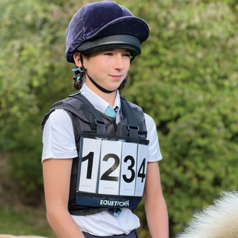 Mini Eventing Cross Country Number Bib-1