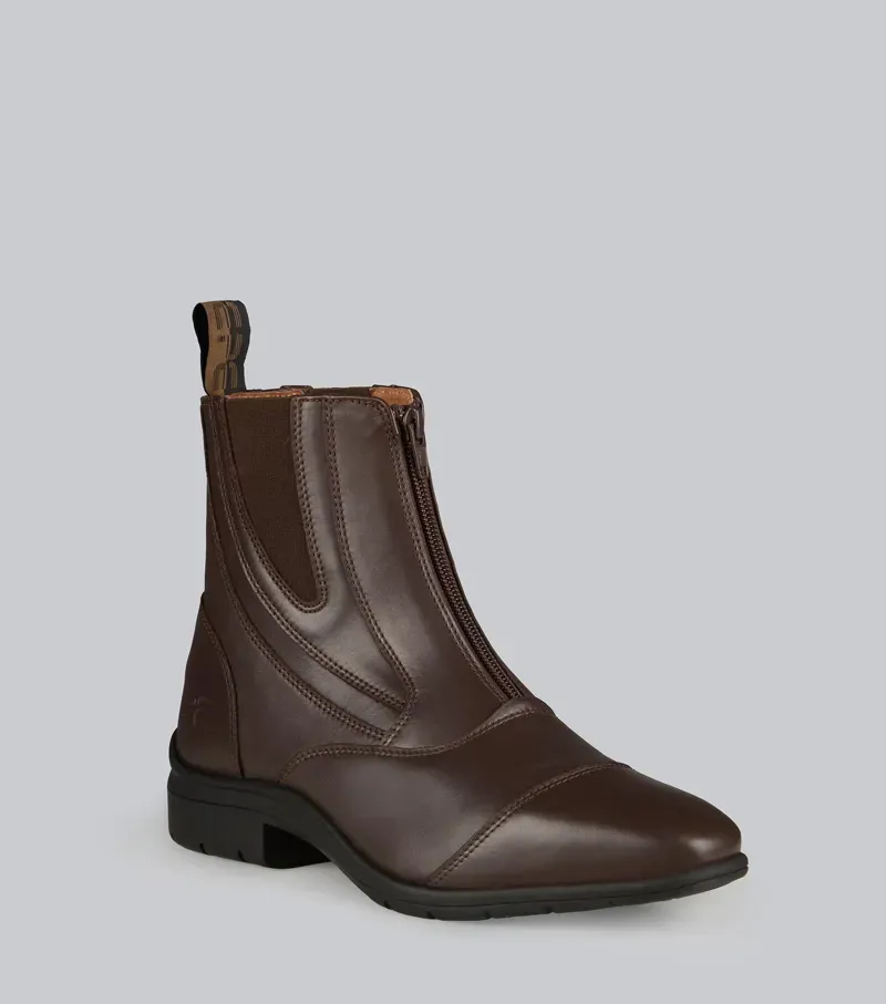 Mirano Leather Paddock Boot / Brown uk