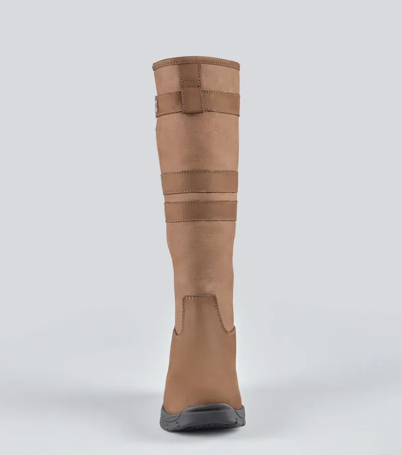 Premier Equine Wide Monte Waterproof Country Boot in Brown-4