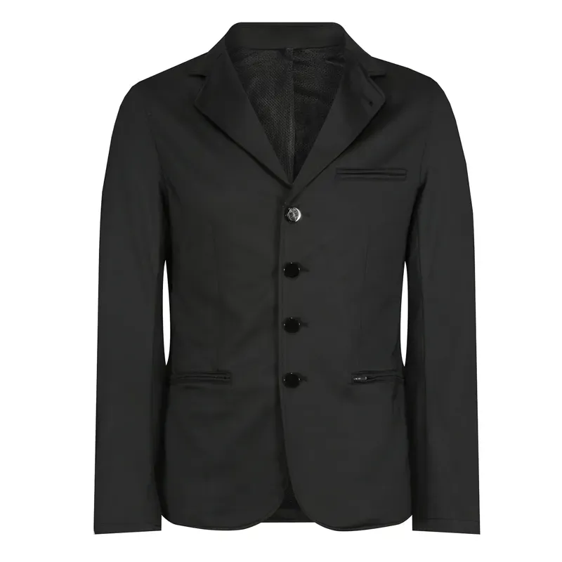 Equetech Wyatt Jersey Competition Jacket in Black