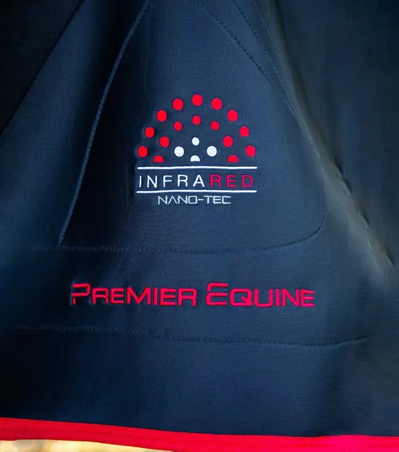 Premier Equine Nano-Tec Infrared Horse Rug in Black-3