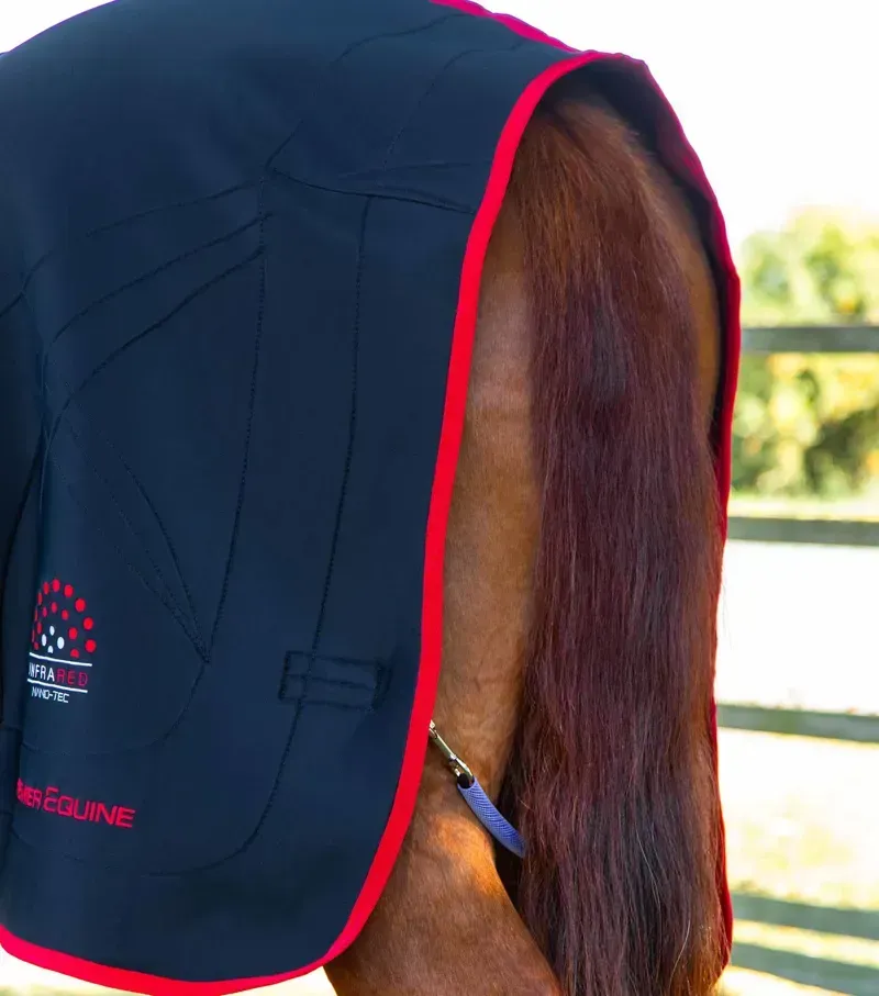 Premier Equine Nano-Tec Infrared Horse Rug in Black-4