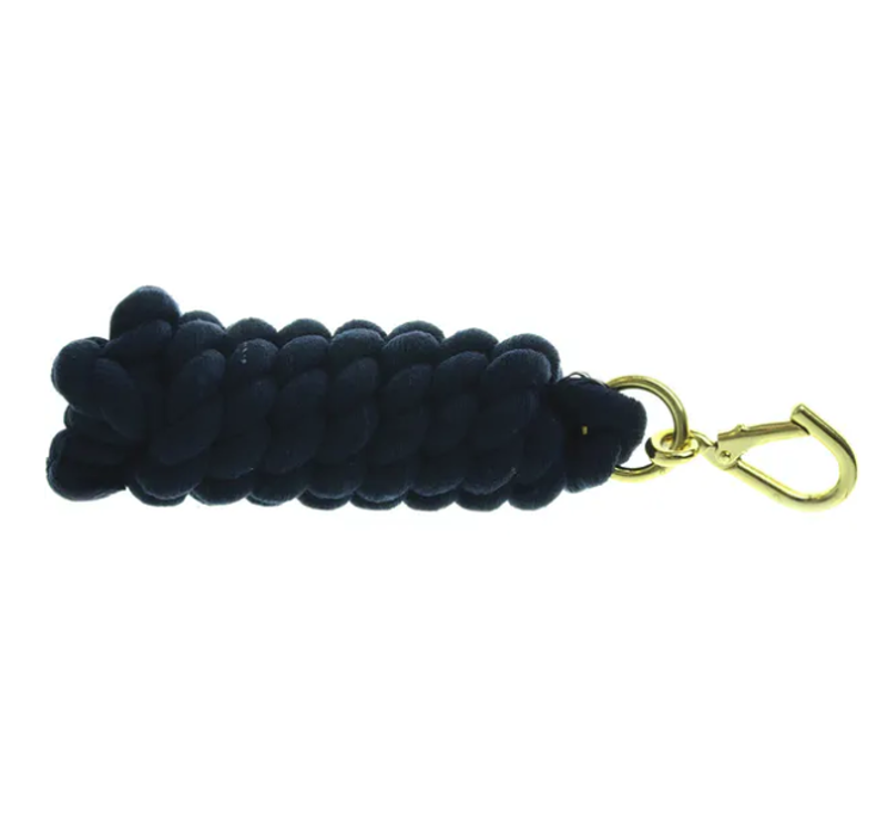 Hy Extra Thick Lead Rope in Navy-1