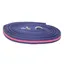 Hy Soft Webbing Lunge Rein in Navy/Raspberry