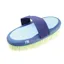 Hy Shine Pro Groom Goat Hair Body Brush in Navy/Light Blue