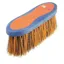 Hy Shine Pro Groom Long Bristle Dandy Brush in Navy/Orange