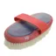 Hy Shine Pro Groom Goat Hair Body Brush in Navy/Red