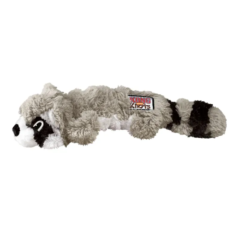 Kong Small/Medium Scrunch Knots Raccoon