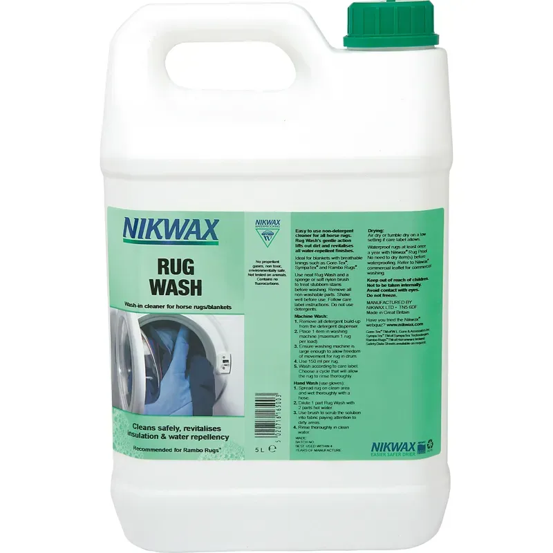 Nikwax 5lt Rug Wash in Green