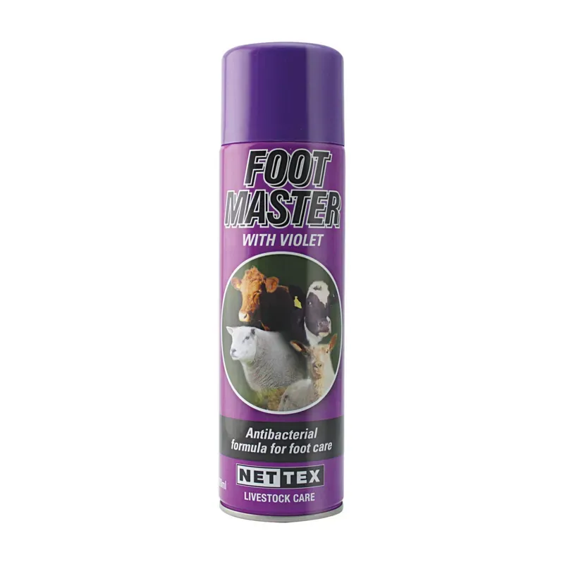 Nettex Footmaster Spray with Violet - 6x500ml