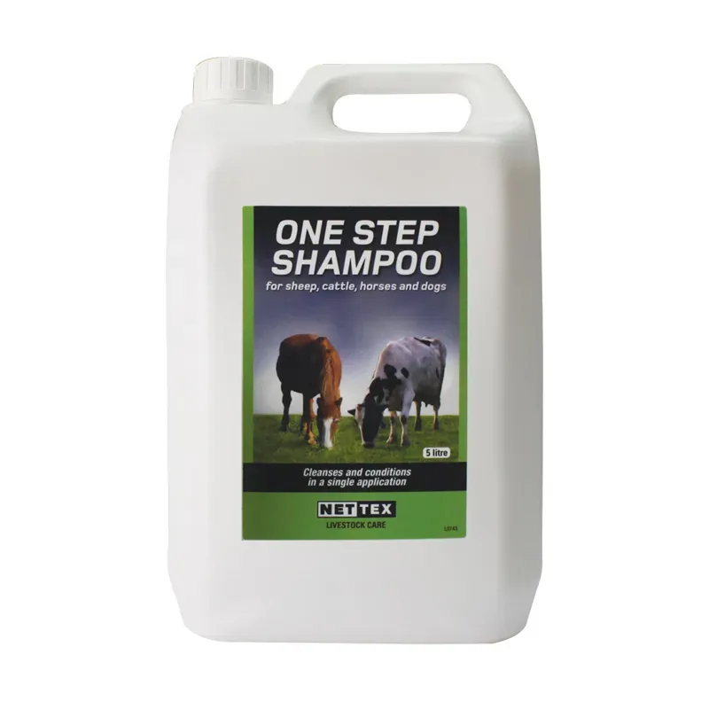 Nettex One Step Animal Shampoo - 4x5-litre