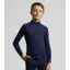 Premier Equine Junior Ombretta Technical Riding Top in Navy