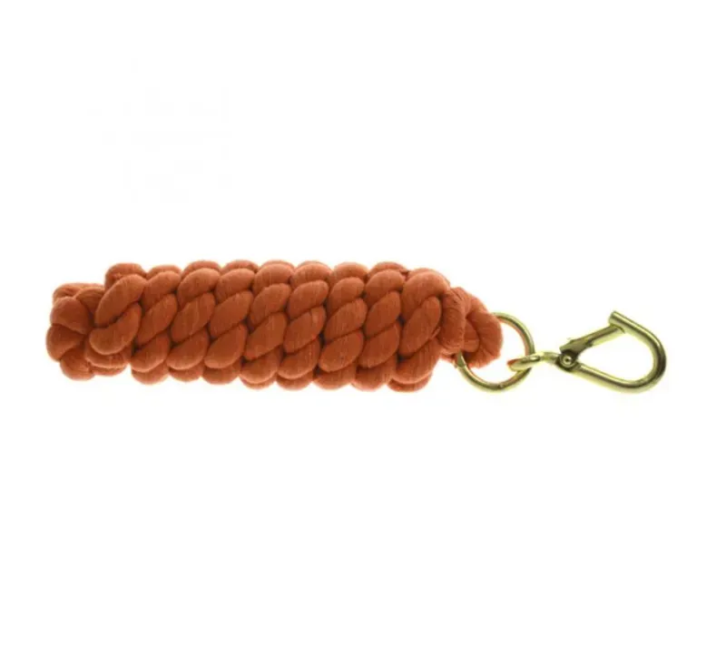 Hy Extra Thick Lead Rope in Orange-1