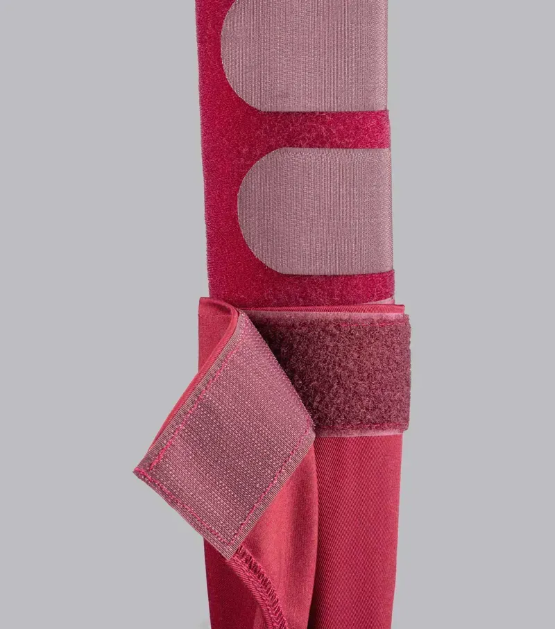 Premier Equine Padded Horse Tail Guard With Tail Bag in Burgundy-4