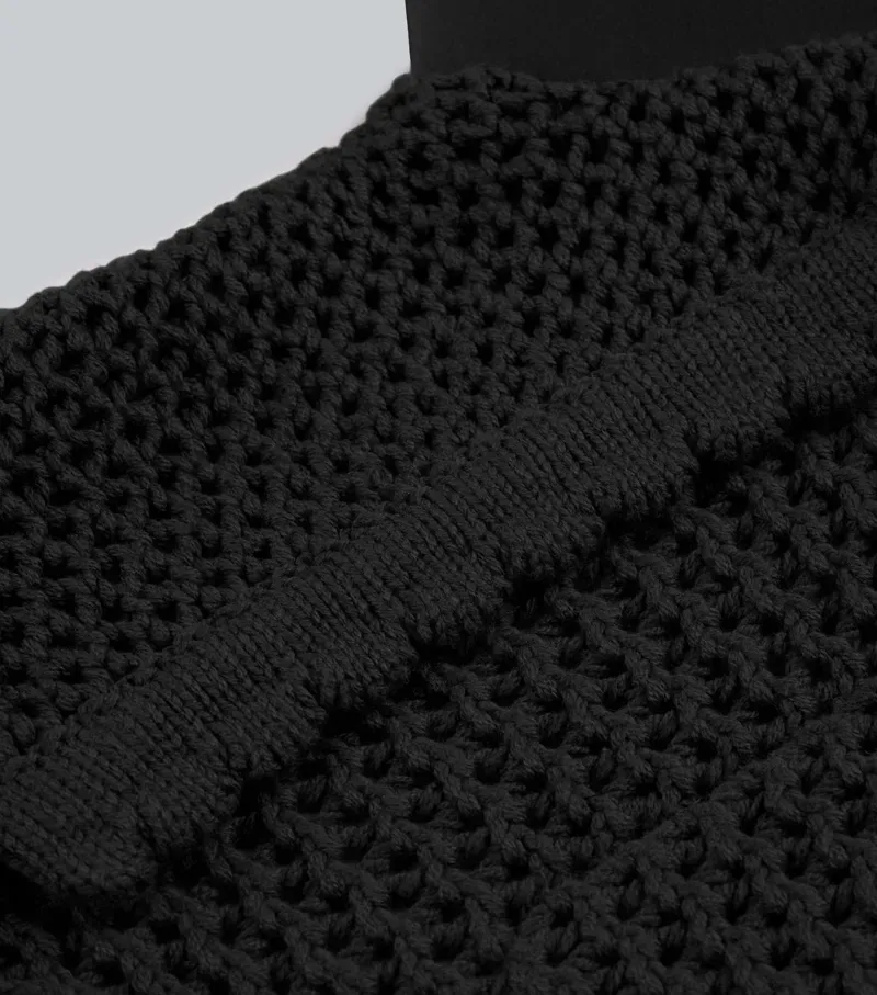 Premier Equine Int. Medium Acoustic Ear Bonnet in Black-5