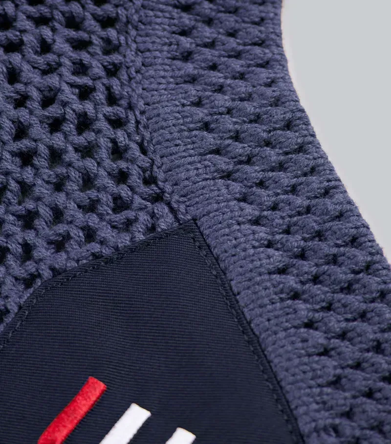 Premier Equine Int. Large Acoustic Ear Bonnet in Navy-4