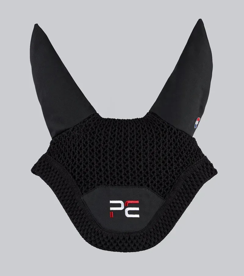 Premier Equine Int. Sport Ear Bonnet Medium in Black
