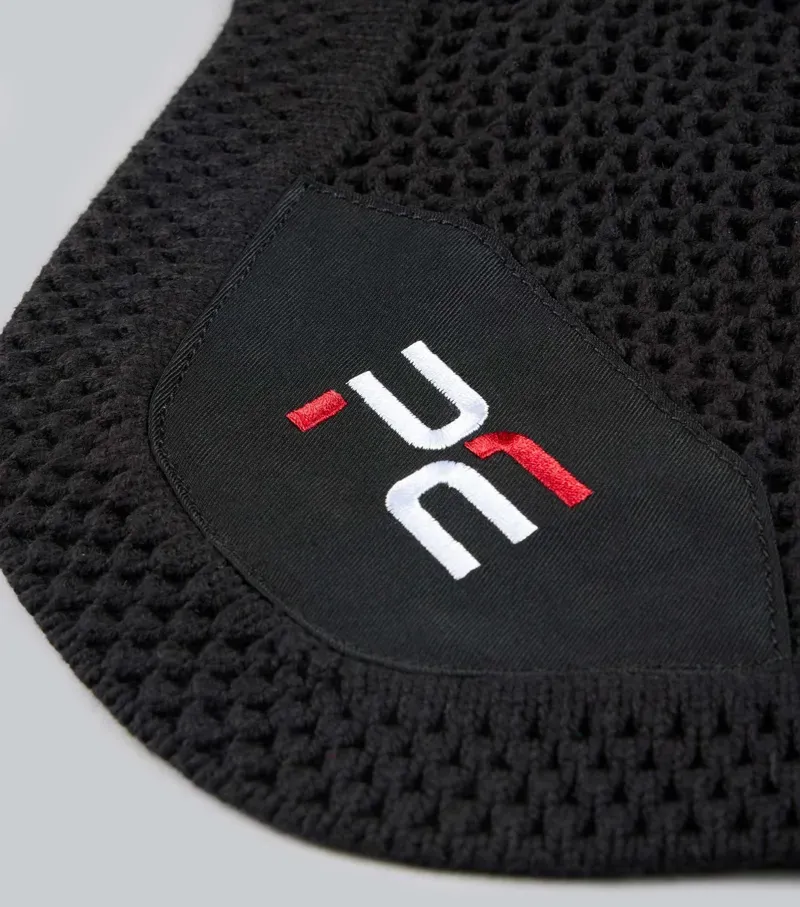 Premier Equine Int. Sport Ear Bonnet Large in Black-1