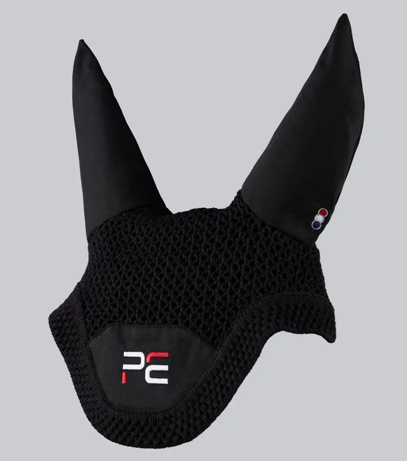 Premier Equine Int. Sport Ear Bonnet Large in Black-5