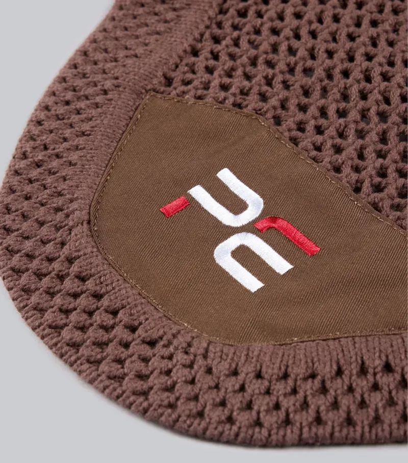 Premier Equine Int. Sport Ear Bonnet Large in Dark Brown-3