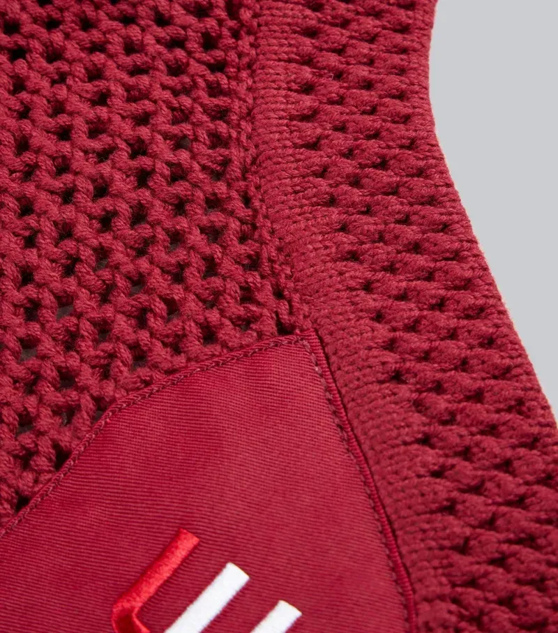 Premier Equine Int. Sport Ear Bonnet Medium in Burgundy-3