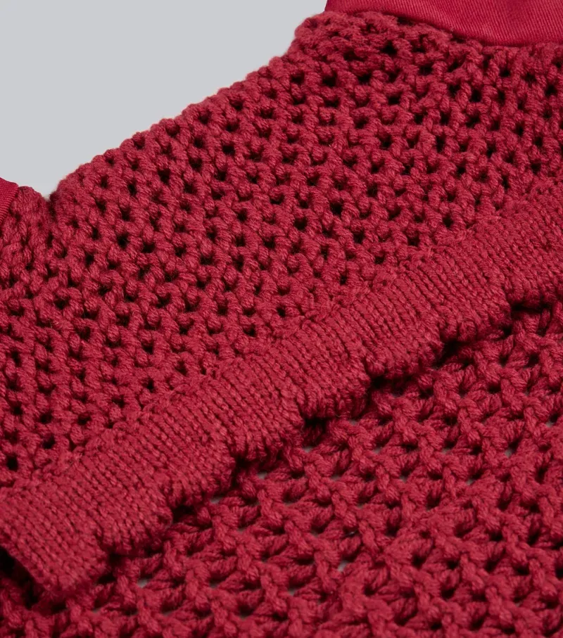 Premier Equine Int. Sport Ear Bonnet Medium in Burgundy-5