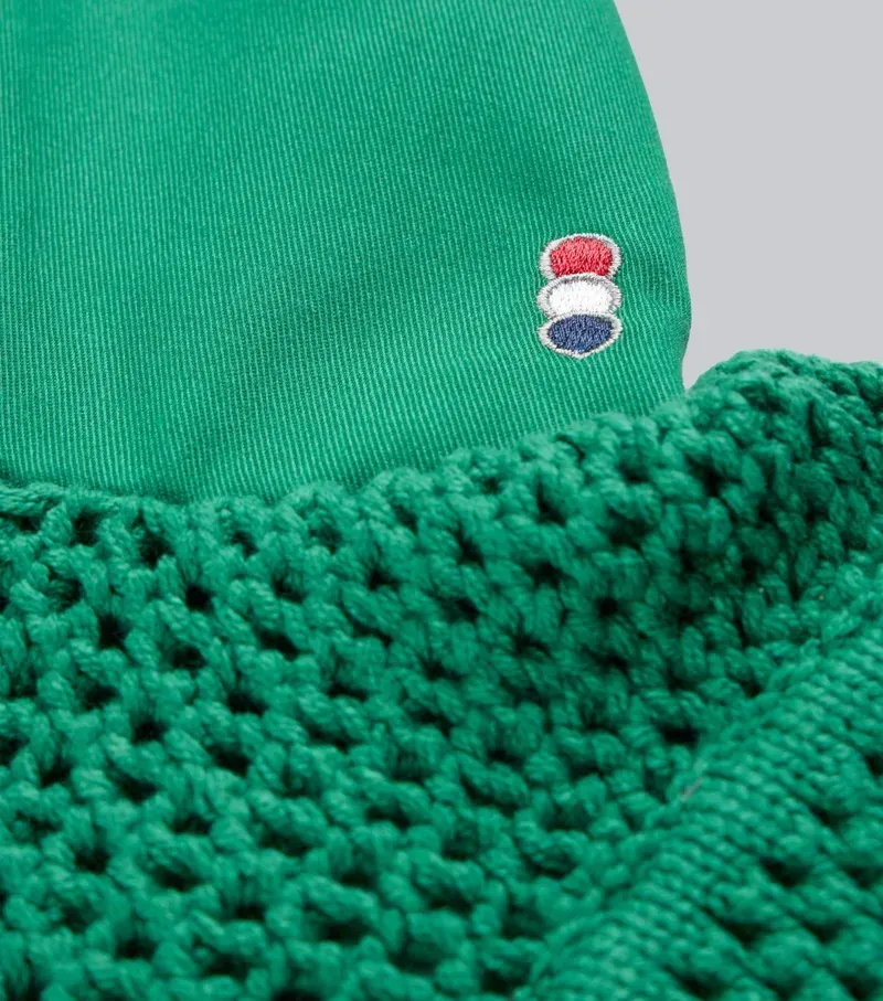 Premier Equine Int. Sport Ear Bonnet Large in Green-2
