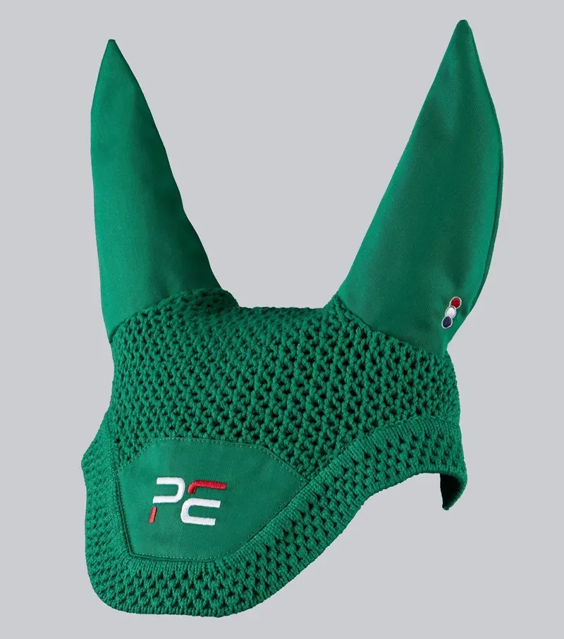 Premier Equine Int. Sport Ear Bonnet X-Large in Green-4