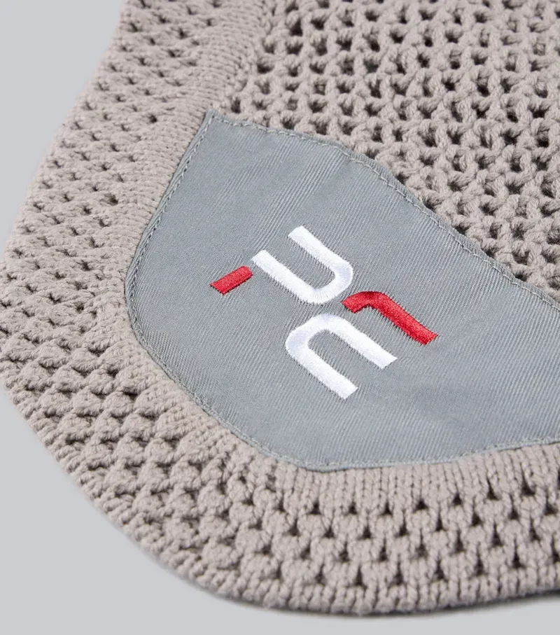 Premier Equine Int. Sport Ear Bonnet Medium in Grey-1
