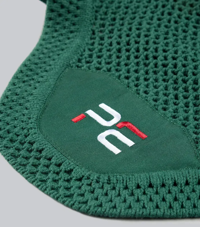 Premier Equine Int. Sport Ear Bonnet X-Large in Olive-1
