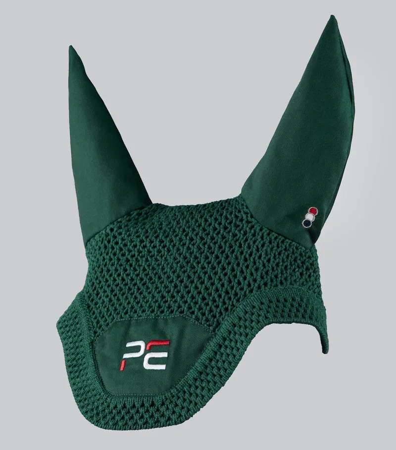 Premier Equine Int. Sport Ear Bonnet Large in Olive-4