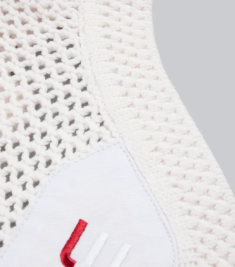 Premier Equine Int. Sport Ear Bonnet X-Large in White-2