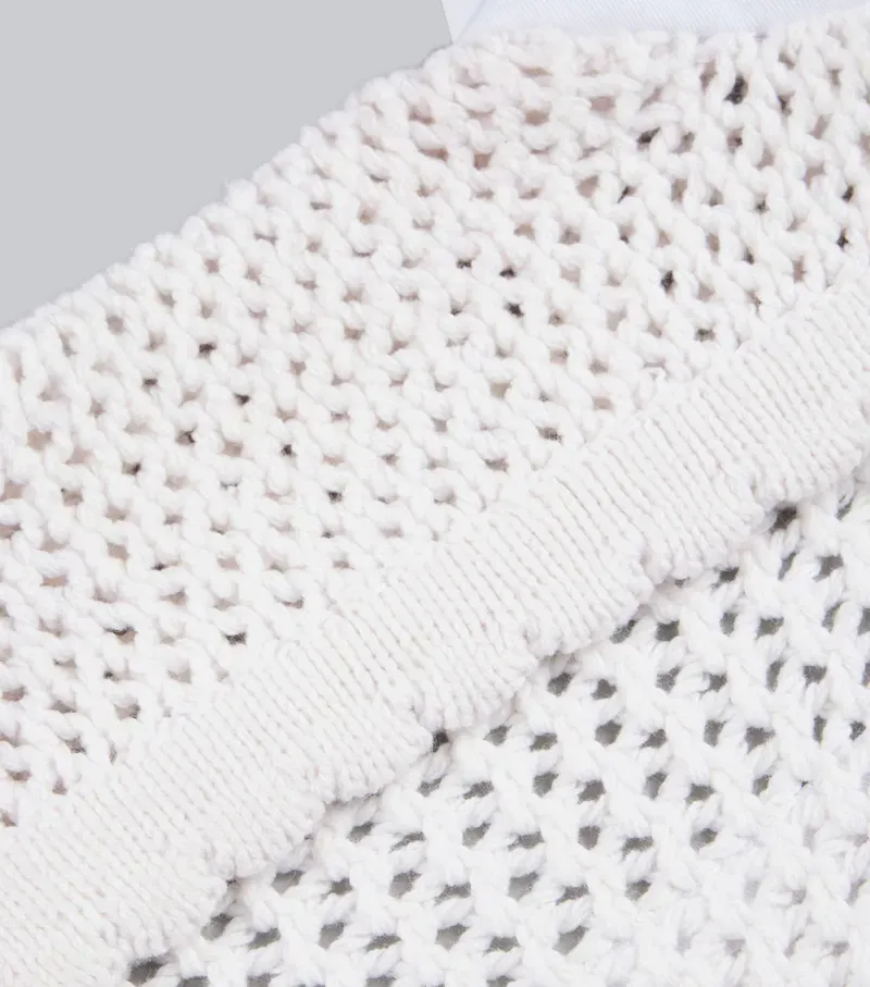 Premier Equine Int. Sport Ear Bonnet Medium in White-4