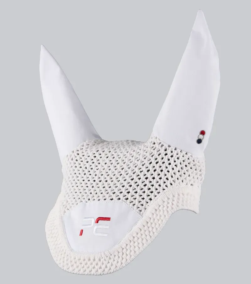Premier Equine Int. Sport Ear Bonnet X-Large in White-5