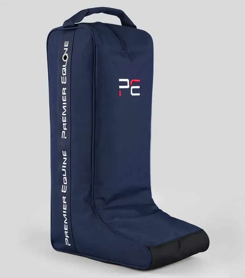 Premier Equine One Size PE Team Tall Boot Bag in Navy-1