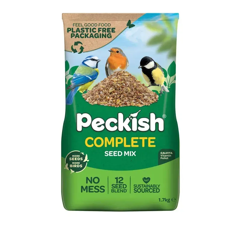 Peckish 1.7kg Complete Seed Mix in Green