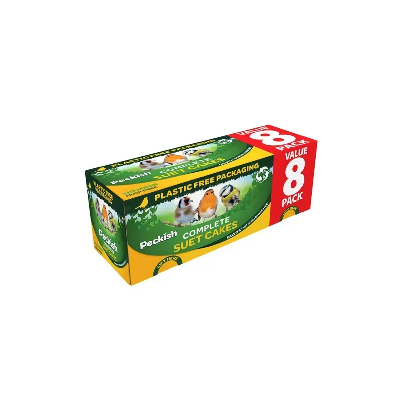Peckish 8 pack 3 kg Complete Suet Cake in Green