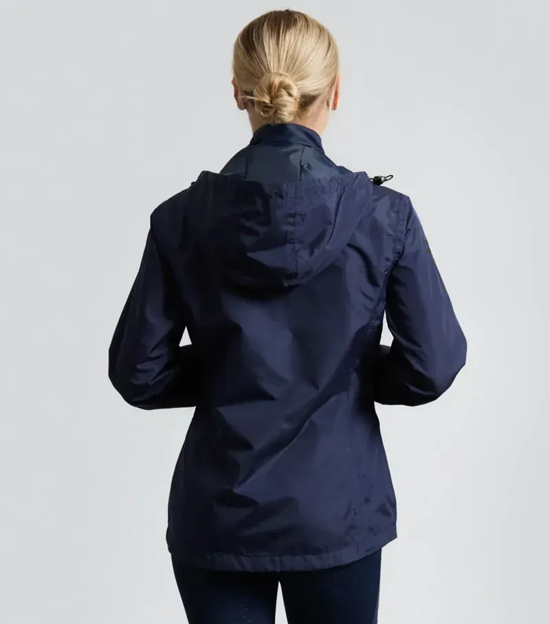 Premier Equine Womens Petra Duo Waterproof Jacket in Navy-1