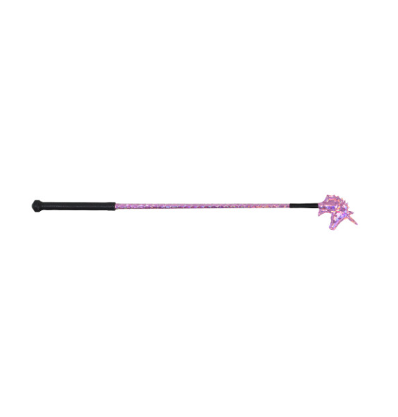 Little Rider Unicorn Shimmer Riding Whip in Pink