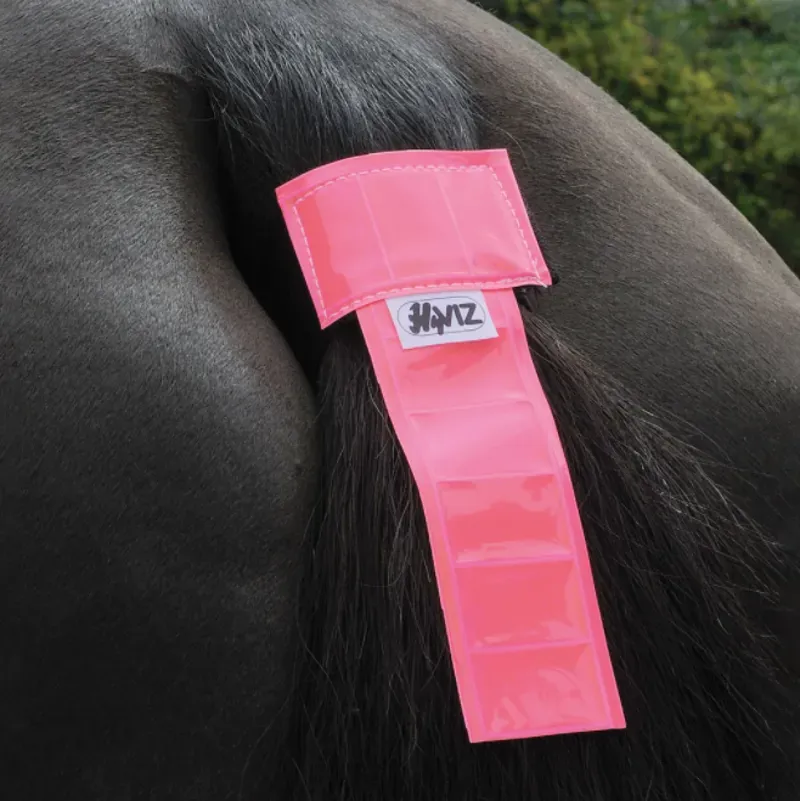 Hy Viz Tail Band in Pink
