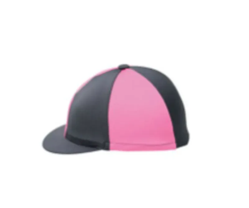 Hy Two Tone Lycra Silks in Black/Pink