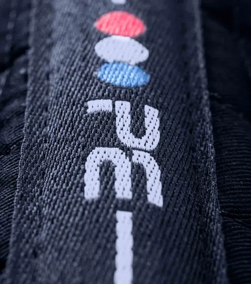 Premier Equine Pony Plain Cotton GP/Jump Square in Navy-1