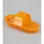 Premier Equine Plastic Curry Comb in Amber
