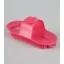 Premier Equine Plastic Curry Comb in Fuchsia