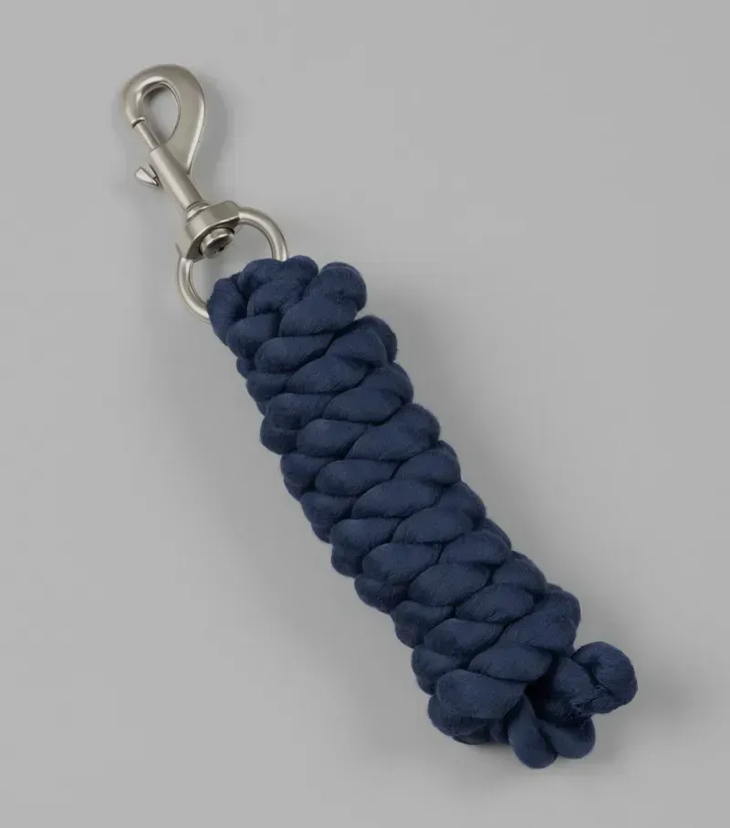 Premier Equine 2 Meters Polycotton Lead Rope in Navy