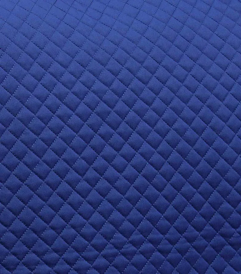 Premier Equine Pony Plain Cotton GP/Jump Square in Royal Blue-5