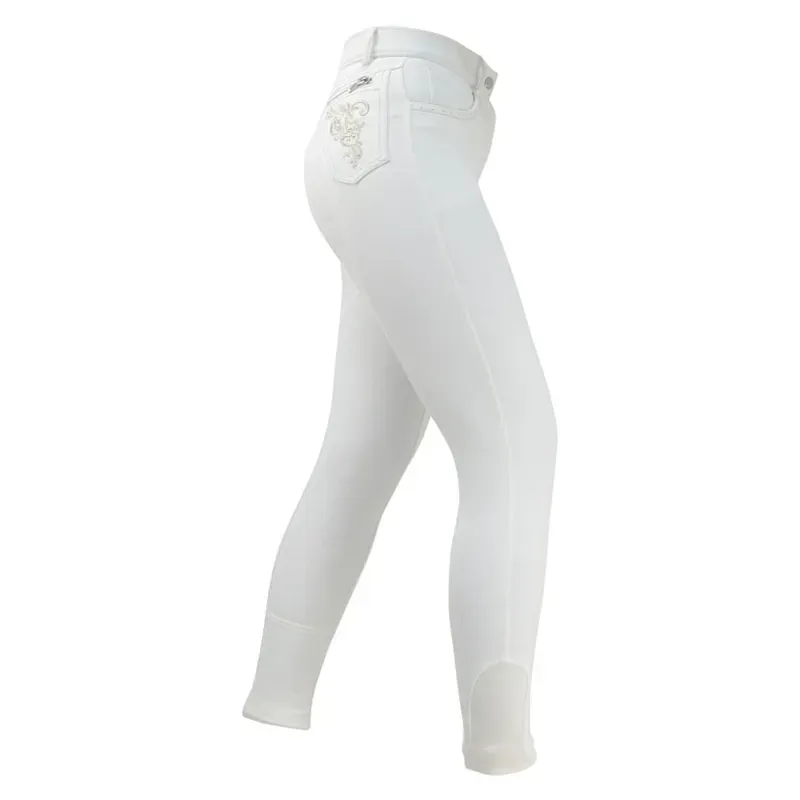 Hy Performance Chester Ladies Breeches in White