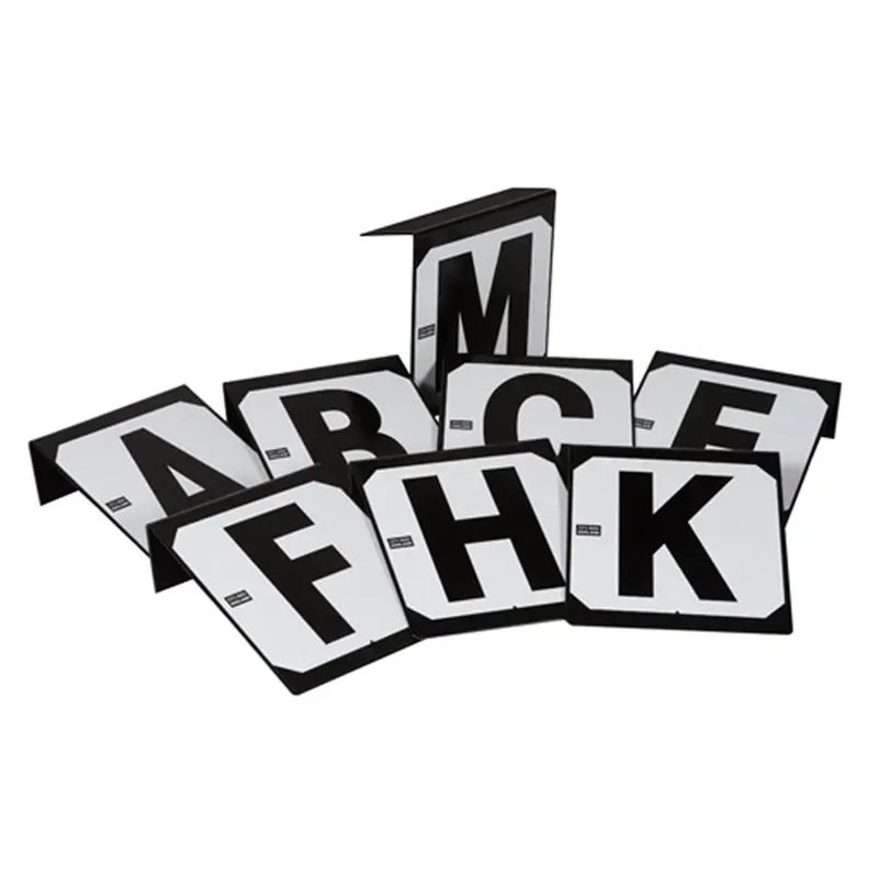 Stubbs Hook-on Markers in Black/White-1