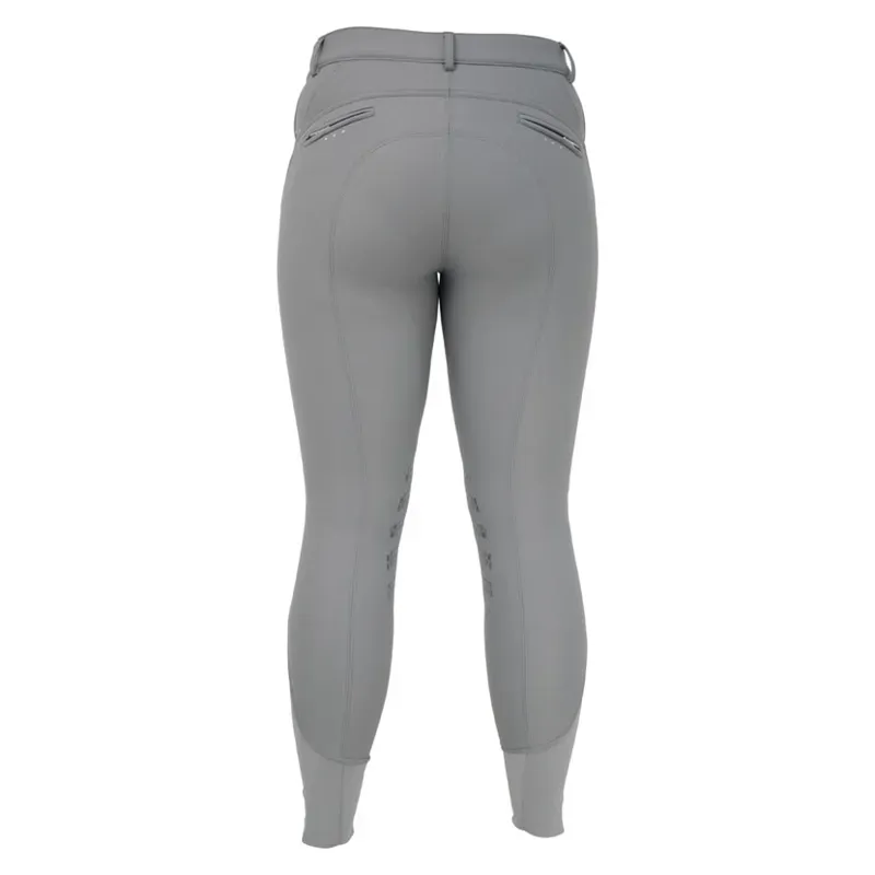 Hy Performance Thermal Softshell Ladies Breeches in Grey