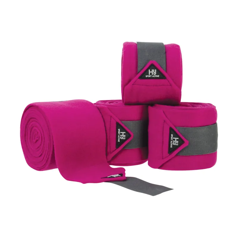 Hy Sport Active Luxury Bandages - - Cob/ Full Cobalt Pink cob/full